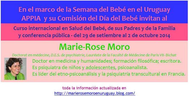 Dra. Marie-Rose MORO en URUGUAY
